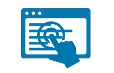 予約台帳システムを操作している様子